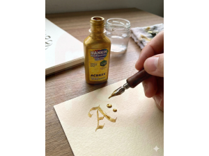 Tinta Nankin Ouro